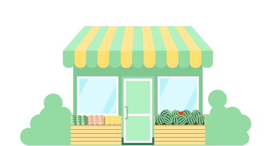 ALDI store illustration