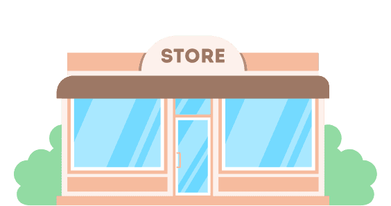 Costco store illustration